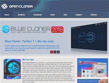 Tablet Screenshot of blue-cloner.com